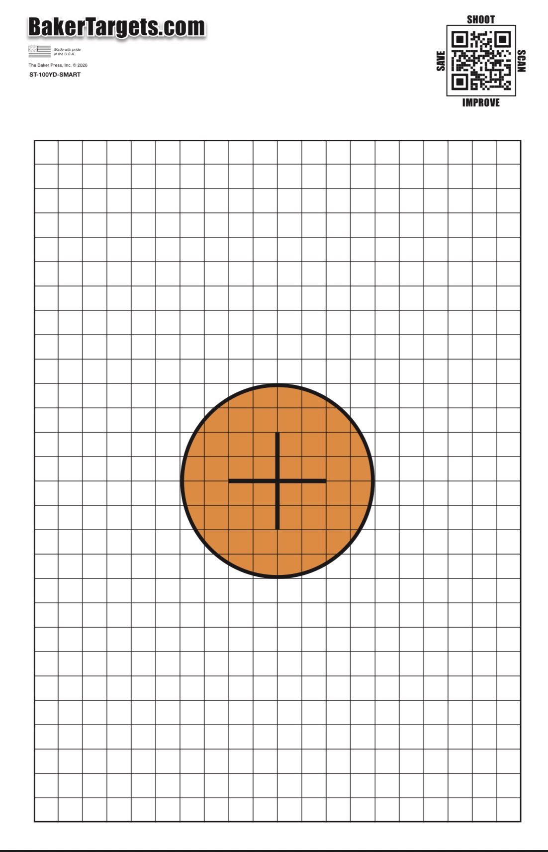 Baker 100 Yard Smart Target thumbnail